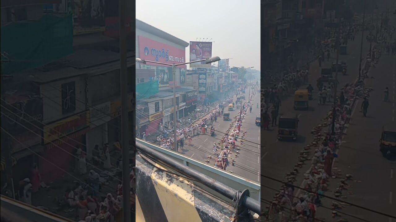 അനന്തപുരി യാഗശാലയായി! കിഴക്കേകോട്ടയില്‍ നിന്നുള്ള ദൃശ്യം | Attukal Pongala | Kalakaumudi Online
