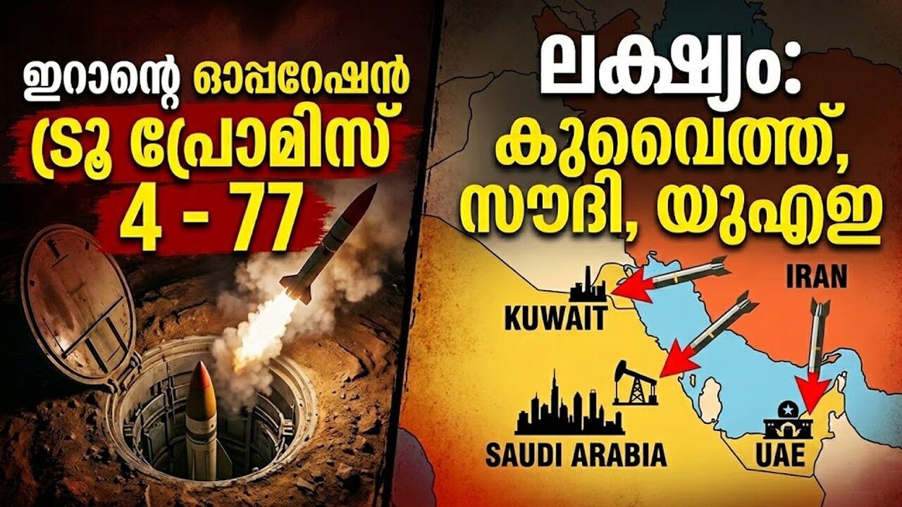 മിഡിൽ ഈസ്റ്റ് യുദ്ധഭൂമിയാകുമോ? ??ലോകം ആശങ്കയിൽ