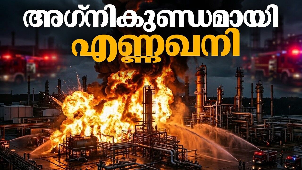ഡ്രോൺ ആക്രമണത്തിൽ തകർന്ന് കാസ്‌ട്രോള്‍ സംഭരണശാല