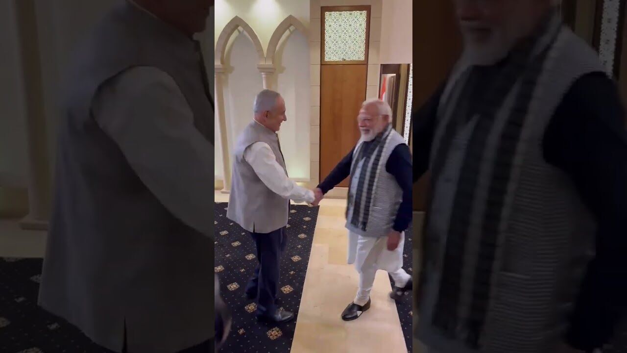 മോദിയുടെ വസ്ത്രം ധരിച്ച് ഞെട്ടിപ്പിച്ച് നെതന്യാഹു! | PM Modi | Netanyahu | Kalakaumudi Online